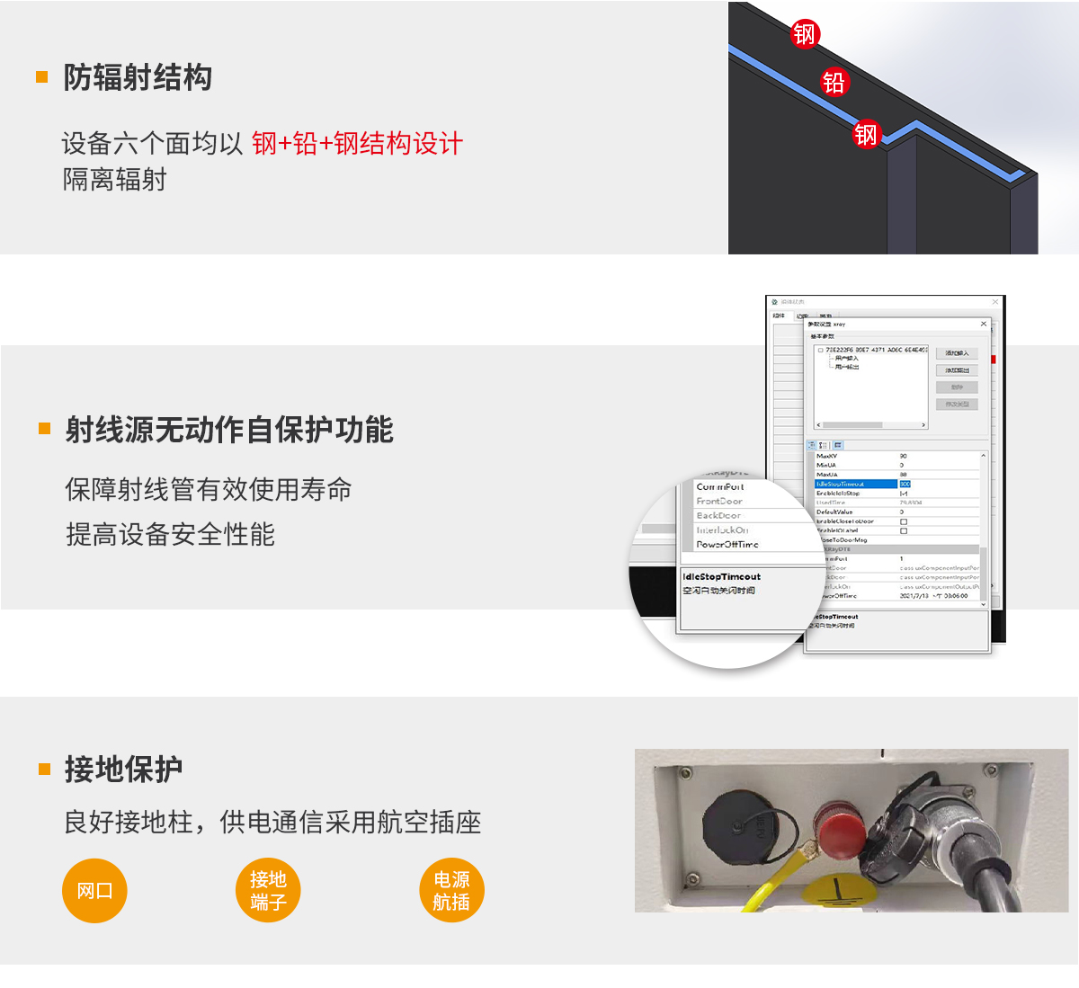 日聯X-ray設備輻射防護情況